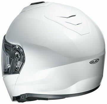 Helm HJC i90 Solid Pearl White M Helm - 3
