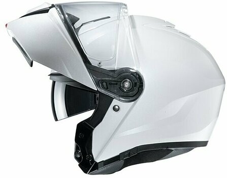 Helmet HJC i90 Solid Pearl White M Helmet - 4