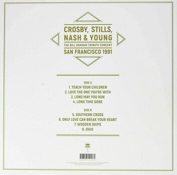 LP Crosby, Stills, Nash & Young - Bill Graham Tribute (LP) - 2