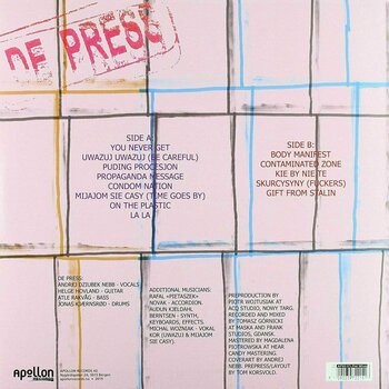 Vinylskiva De Press - Body Manifest (LP) - 2