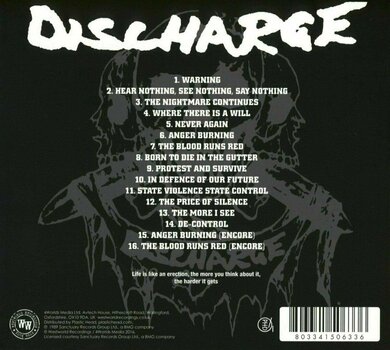 Disco de vinilo Discharge - Live At City Garden New Jersey (LP) - 2