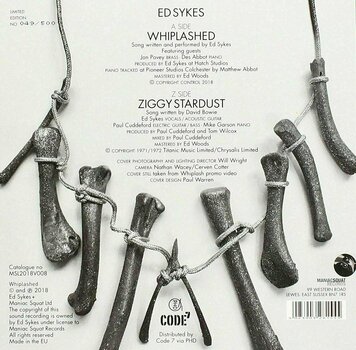 LP platňa Ed Sykes - Whiplashed B/W Ziggy Stardust (Numbered) (Limited Edition) (7" Vinyl) - 2