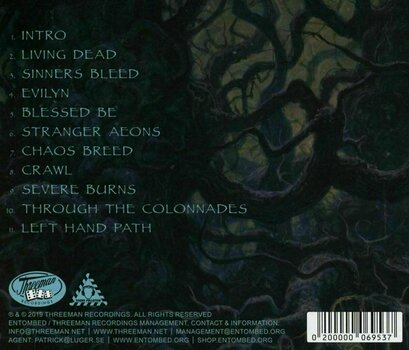 Disc de vinil Entombed - Clandestine Live (Phd Exclusive Blue Vinyl + Poster) (2 LP) - 5