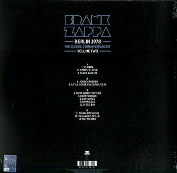 Disque vinyle Frank Zappa - Berlin 1978 Vol. 1 (2 LP) - 8