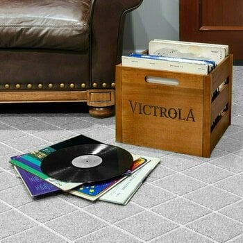 Låda för vinylskivor Victrola VA 20 MAH Box Låda för vinylskivor - 4