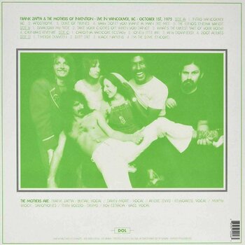 Vinyl Record Frank Zappa - Live 1975 (Frank Zappa & The Mothers Of Invention) (2 LP) - 2