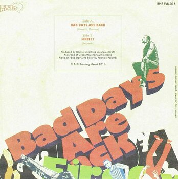 Hanglemez Giuda - Bad Days Are Back / Firefly (7" Vinyl) - 2