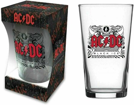 Glass AC/DC Black Ice Glass - 2