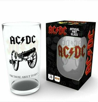 Muzicieni în bucătărie AC/DC Rock Pint Glass - 2