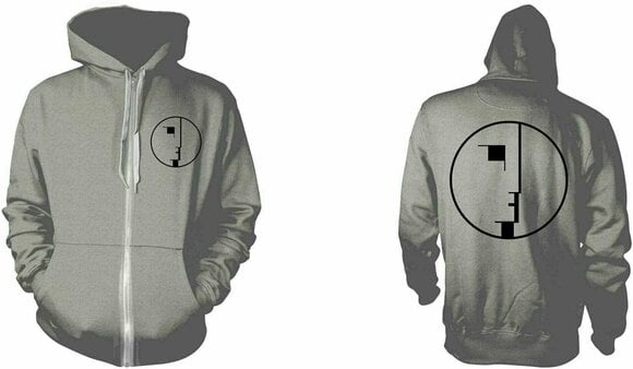 Hoodie Bauhaus Logo Grey 2XL Hoodie - 3