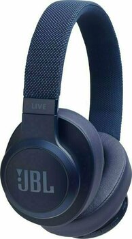 Bezdrátová sluchátka na uši JBL Live 500BT Modrá - 7