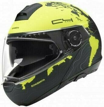 Helmet Schuberth C4 Pro Magnitudo Yellow S Helmet - 4