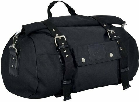 Заден куфар за мотор / Чантa за мотор Oxford Heritage Roll Bag Black 50L - 2