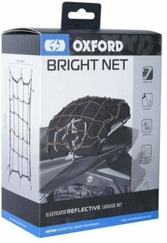 Motorrad Riemen / Spanngurte / Gepäcknetz Oxford Bright Net - Reflective - 2