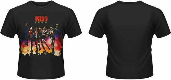 T-shirt Kiss Destroyer Black 3XL T-shirt - 2
