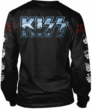 T-shirt Kiss Love Gun Black S T-shirt - 2