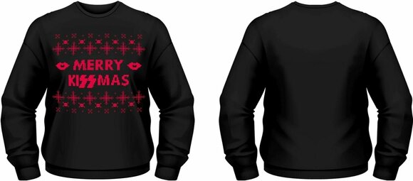 Hoodie Kiss Hoodie Merry Kissmas Black S - 2