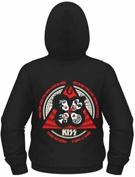 Hoodie Kiss Revolution Varsity Hooded Sweat (No Zip) S - 2