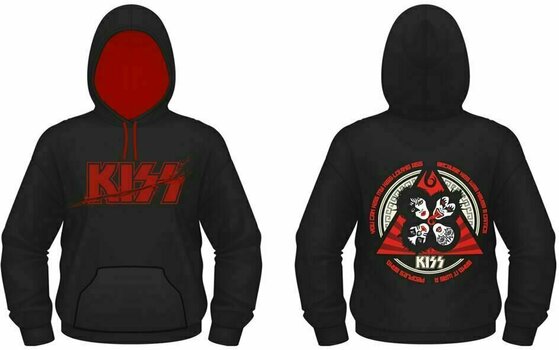 Hoodie Kiss Revolution Varsity Hooded Sweat (No Zip) S - 3