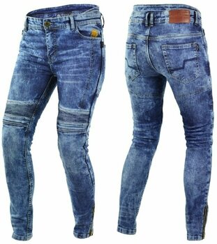 Motorcycle Jeans Trilobite 1665 Micas Urban Blue 26 Motorcycle Jeans - 2
