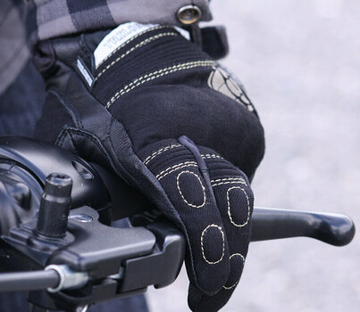 Motorcycle Gloves Trilobite 1840 Parado Black M Motorcycle Gloves - 3