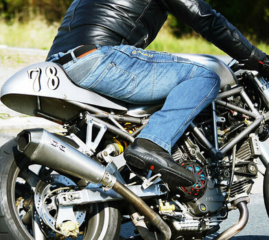 Motorcycle Jeans Trilobite 661 Parado Blue 38 Motorcycle Jeans - 9