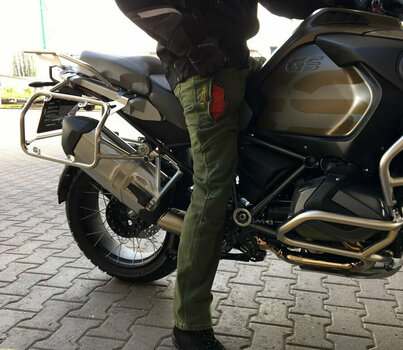 Calças de ganga para motociclismo Trilobite 661 Parado Level 2 Dark Khaki 32 Calças de ganga para motociclismo - 8