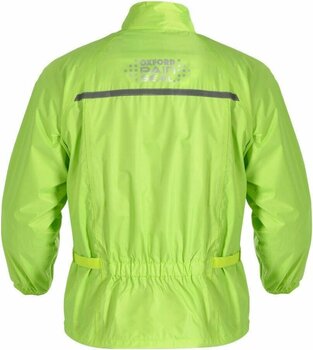 Moto pantaloni antipioggia Oxford Rainseal Over Jacket Fluo M - 3