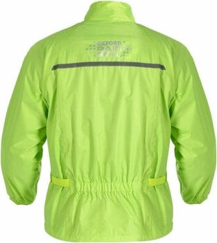 Moto dežna jakna Oxford Rainseal Over Jacket Fluo XL - 3