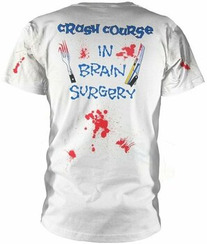 Риза Metallica Риза Crash Course In Brain Surgery Мъжки White S - 2