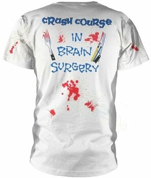 Shirt Metallica Shirt Crash Course In Brain Surgery White M - 2