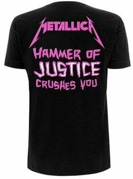 Skjorte Metallica Skjorte Damage Hammer Mand Black L - 2
