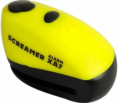 Moto ključavnica Oxford Screamer XA7 Yellow/Matt Black Moto ključavnica - 2