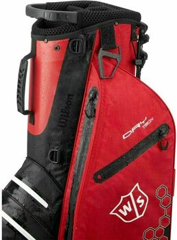 Golf Bag Wilson Staff Dry Tech II Red/White/Black Golf Bag - 3
