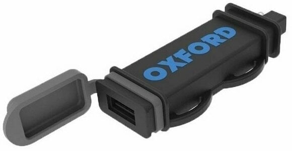 Motorrad bordsteckdose USB / 12V Oxford USB 2.1Amp Fused power charging kit - 2