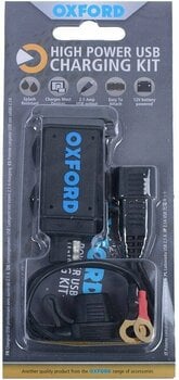 Motorrad bordsteckdose USB / 12V Oxford USB 2.1Amp Fused power charging kit - 3