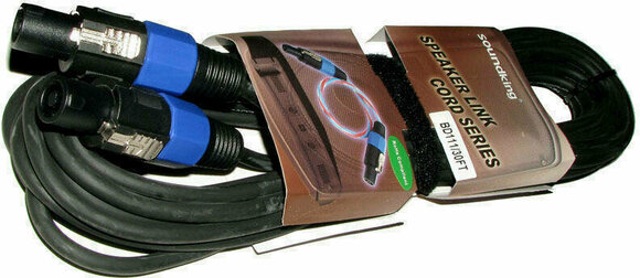 Cablu complet pentru boxe Soundking BD111 Negru 7,5 m - 2
