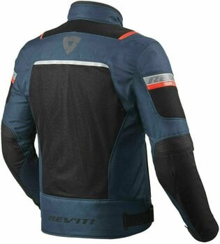 Textile Jacket Rev'it! Tornado 3 Dark Blue/Black 2XL Textile Jacket - 2
