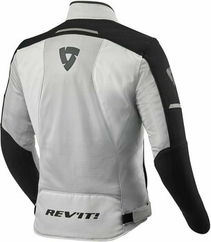 Textile Jacket Rev'it! Airwave 3 Silver/Black XL Textile Jacket - 2