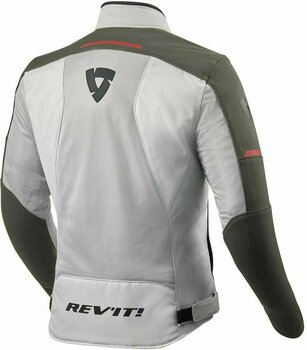 Textile Jacket Rev'it! Airwave 3 Silver/Anthracite L Textile Jacket - 2