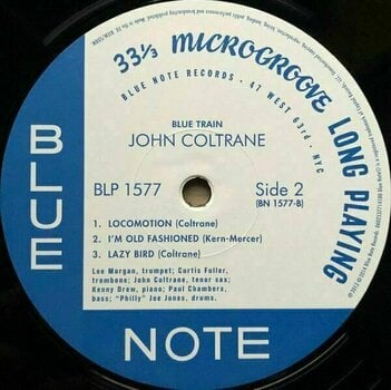 Disque vinyle John Coltrane - Blue Train (LP) - 4