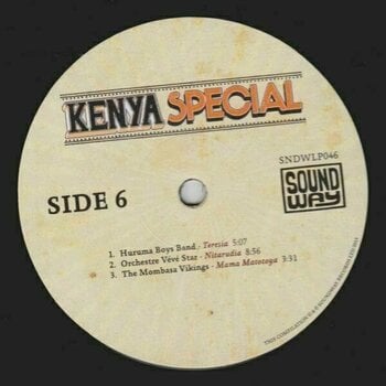Vinylskiva Various Artists - Kenya Special (Selected East African Recordings From The 1970S & '80S) (3 LP) - 8