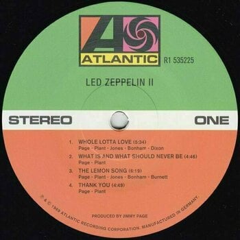 Disque vinyle Led Zeppelin - II (LP) - 4