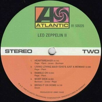 Disque vinyle Led Zeppelin - II (LP) - 5