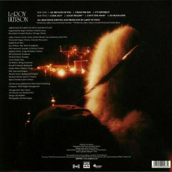 Vinyl Record Leroy Hutson - Hutson (LP) - 2