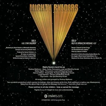 Disco de vinil Mighty Ryders - Star Children (7" Vinyl) - 2