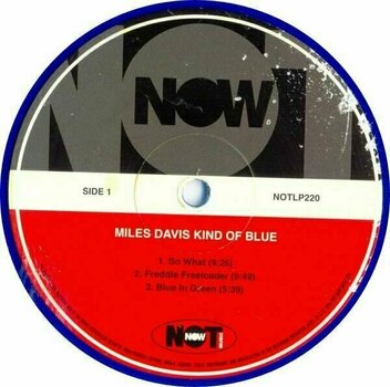 Hanglemez Miles Davis - Kind Of Blue (Blue Coloured) (LP) - 2