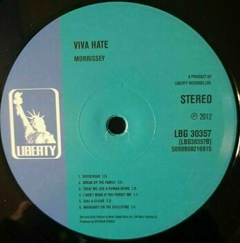 Vinyylilevy Morrissey - Viva Hate (LP) - 3