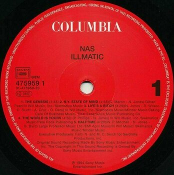 Vinylplade Nas - Illmatic (LP) - 3