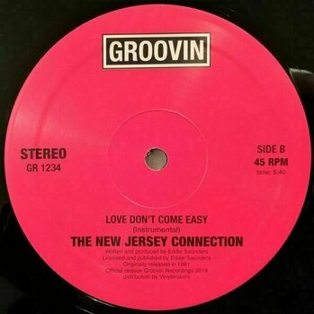 Vinyl Record New Jersey Connection - Love Don't Come Easy (LP) - 2